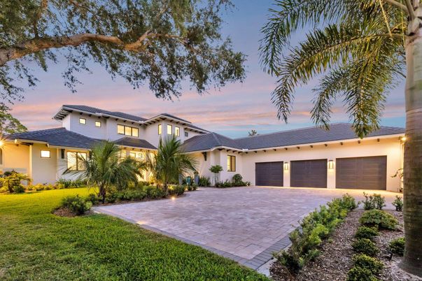 Attached, Backyard, Exterior, Facade, Mediterranean
