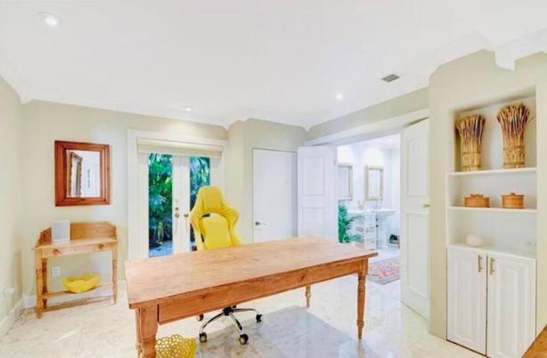 Home Office, Interior, Recessed Lighting