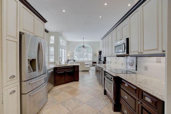 Chandelier, Interior, Kitchen, Recessed Lighting