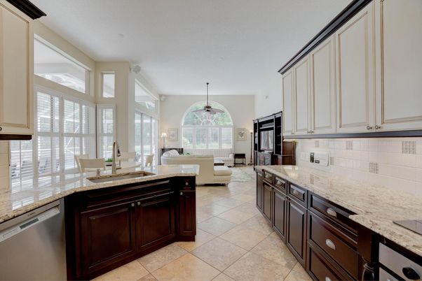 Interior, Kitchen, Living room