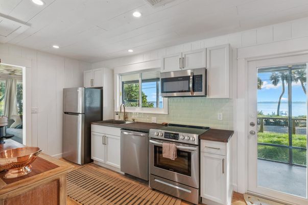 Interior, Kitchen, Recessed Lighting, Stainless Steel Appliances