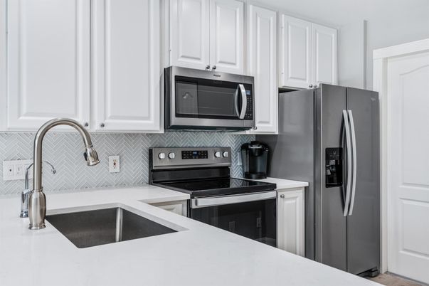 Interior, Kitchen, Stainless Steel Appliances