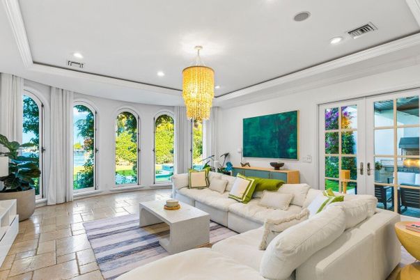 Chandelier, Interior, Living room, Recessed Lighting