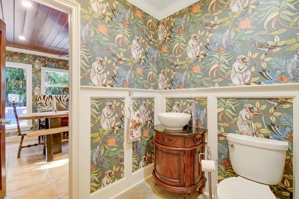 Bathroom, Interior, Recessed Lighting