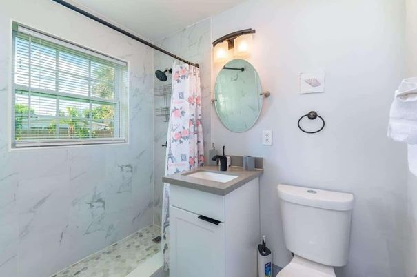 Bathroom, Interior, Marble Walls