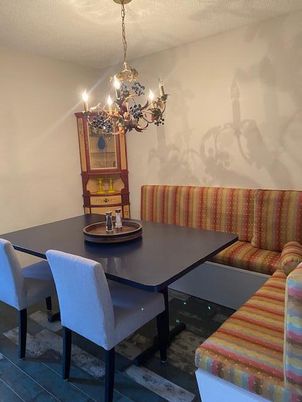 Chandelier, Dining room, Interior
