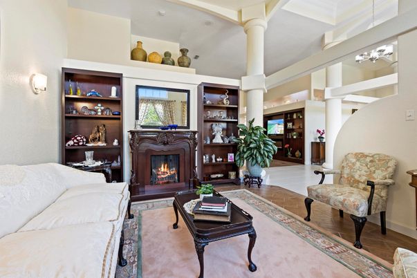 Fireplace, Interior, Living room, Wood Texture Flooring