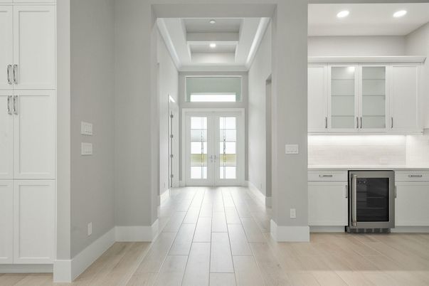 Interior, Recessed Lighting, Wood Texture Flooring