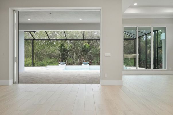 Interior, Recessed Lighting, Wood Texture Flooring