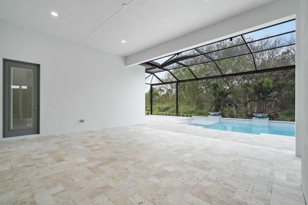 Glass Ceilings, Interior, Pool, Recessed Lighting, Sun Room