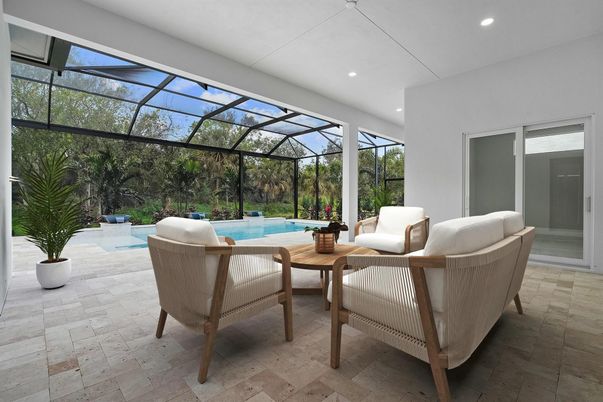 Glass Ceilings, Interior, Pool, Recessed Lighting, Sun Room