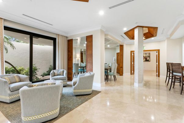 Dining room, Interior, Living room, Recessed Lighting