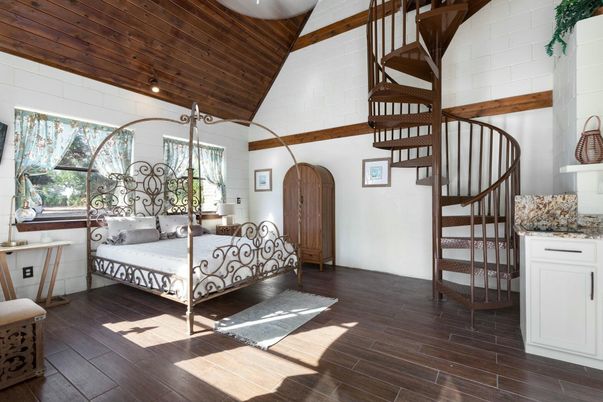Bedroom, Interior, Wooden Ceilings, Wood Texture Flooring