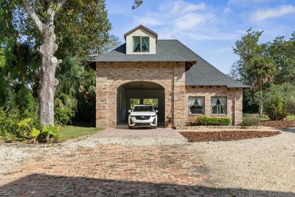 Exterior, Facade, Brick Facade, French Provincial