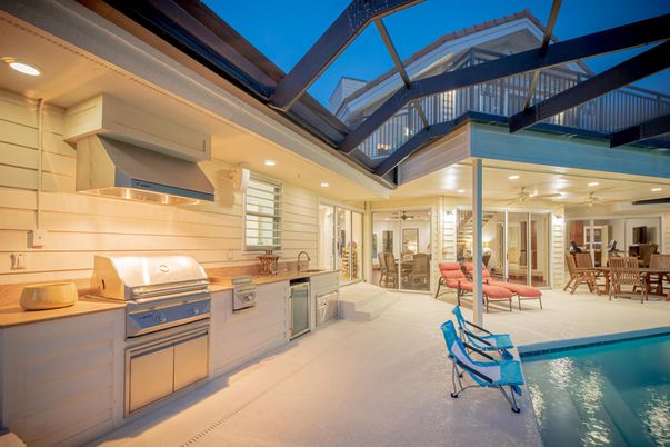 Dining room, Glass Ceilings, Interior, Pool, Recessed Lighting, Sun Room