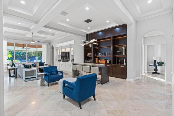 Interior, Living room, Pendant Lights, Recessed Lighting