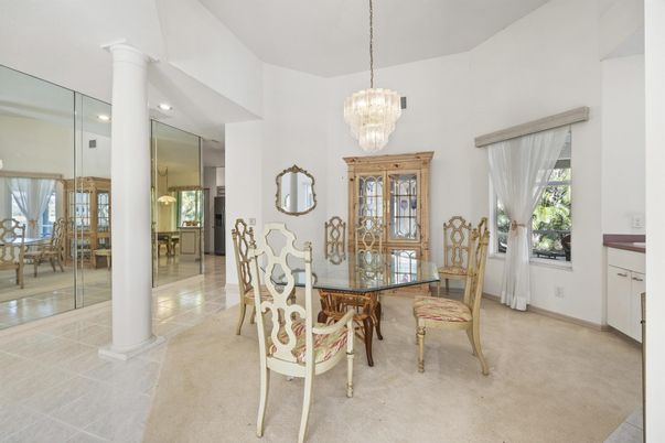 Chandelier, Dining room, Interior, Recessed Lighting