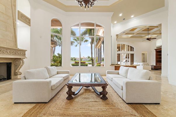 Fireplace, Interior, Living room, Recessed Lighting