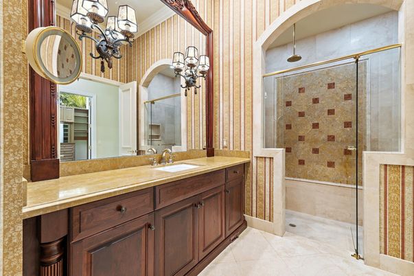 Bathroom, Glass Shower, Interior