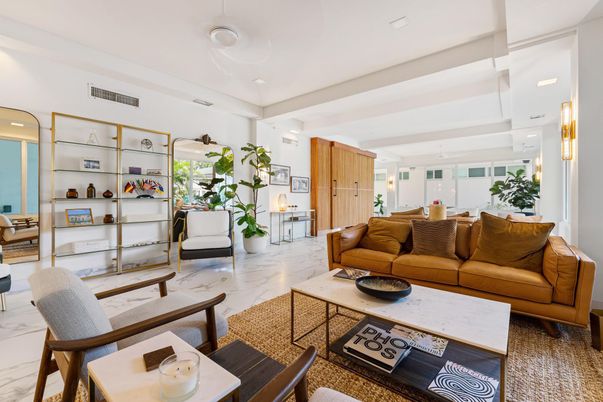 Interior, Living room, Marble, Recessed Lighting