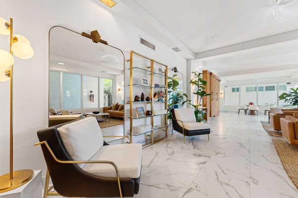 Interior, Living room, Marble, Recessed Lighting