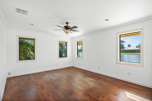 Empty room, Interior, Wood Texture Flooring