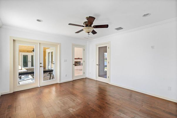 Empty room, Interior, Wood Texture Flooring