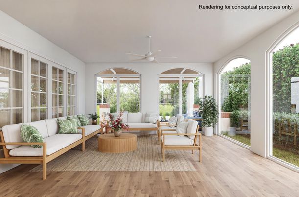 Interior, Living room, Sun Room, Wood Texture Flooring