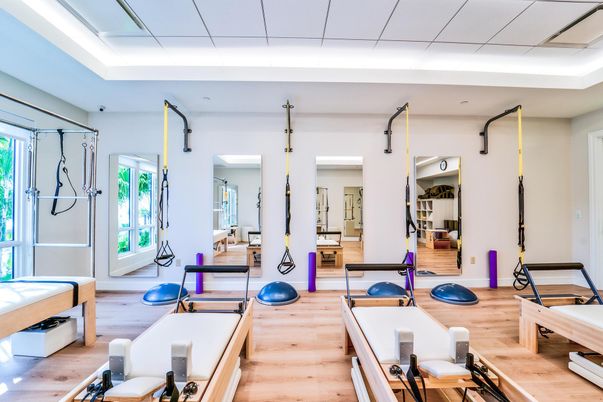Fitness Equipment, Interior, Wood Texture Flooring