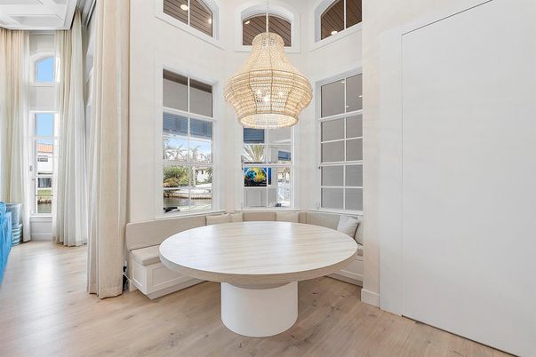 Chandelier, Interior, Wood Texture Flooring
