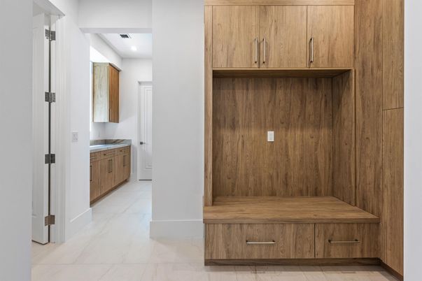 Interior, Marble, Recessed Lighting, Wooden Walls