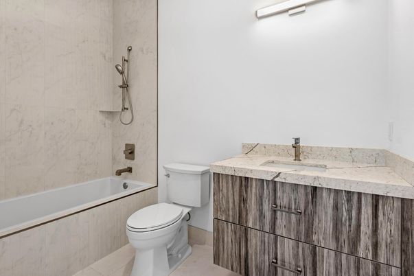 Bathroom, Interior, Marble Walls