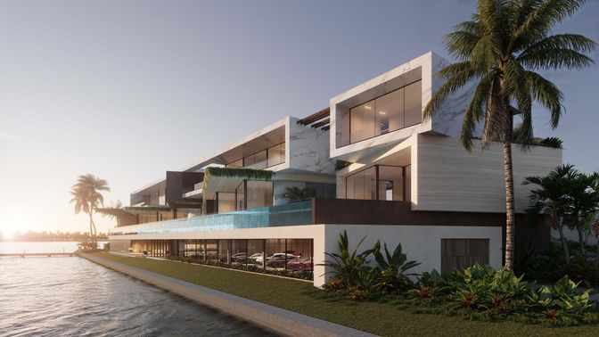 Backyard, Exterior, Facade, Modern
