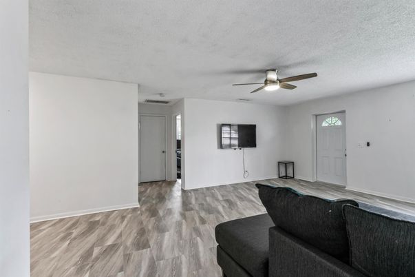 Empty room, Interior, Wood Texture Flooring