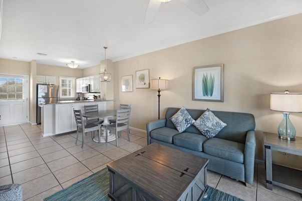 Dining room, Interior, Kitchen, Living room, Pendant Lights, Stainless Steel Appliances