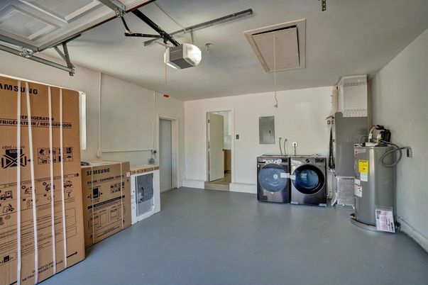 Garage, Interior, Washer