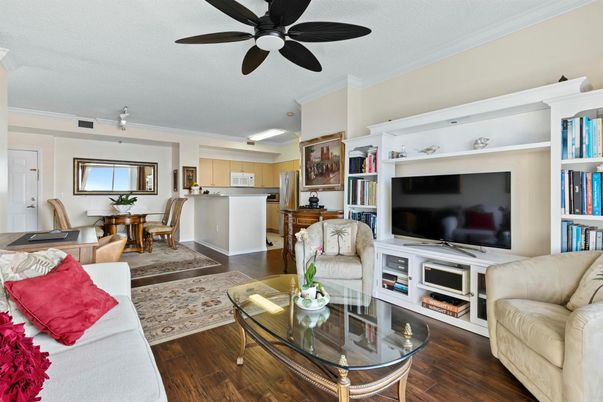 Dining room, Interior, Kitchen, Living room, Wood Texture Flooring