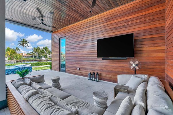 Interior, Living room, Wooden Ceilings, Wooden Walls