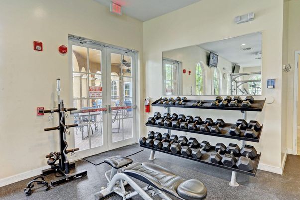 Fitness Equipment, Interior, Recessed Lighting