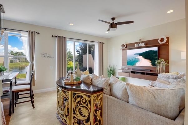 Dining room, Interior, Living room, Recessed Lighting, Water