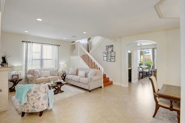 Dining room, Interior, Living room, Recessed Lighting