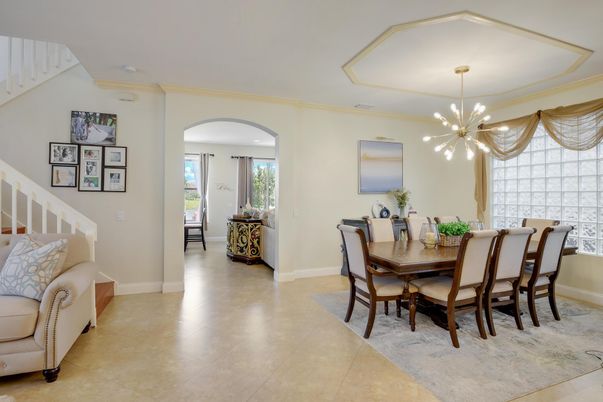 Dining room, Interior, Pendant Lights