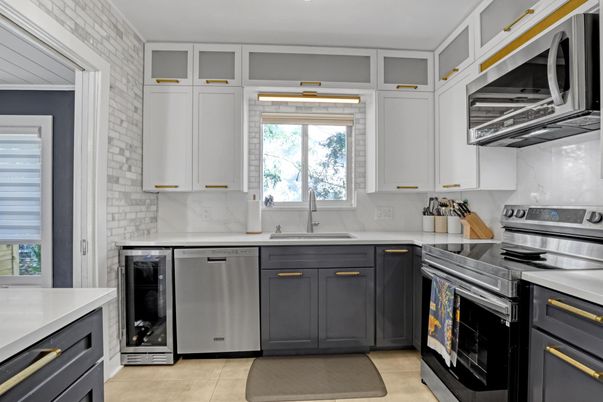 Interior, Kitchen, Stainless Steel Appliances