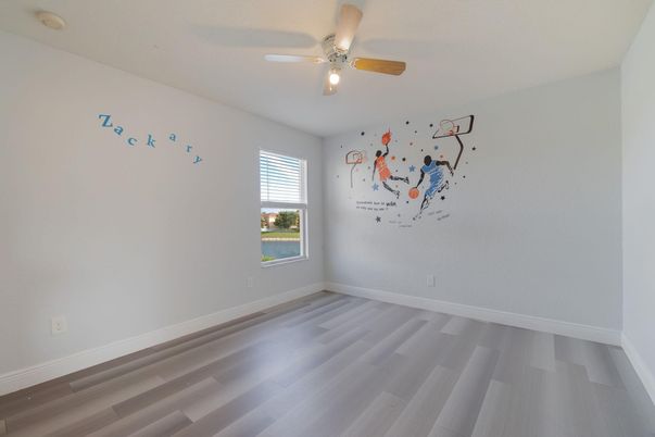 Empty room, Interior, Wood Texture Flooring