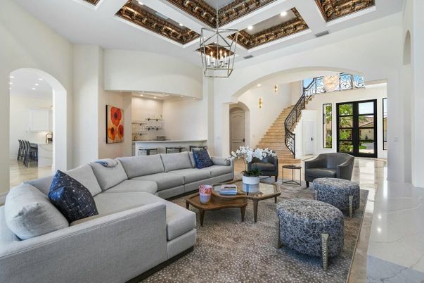 Chandelier, Interior, Living room, Pendant Lights, Recessed Lighting