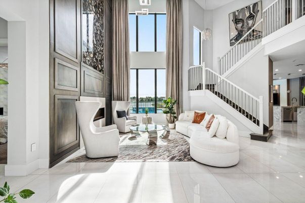 Interior, Living room, Recessed Lighting, Water
