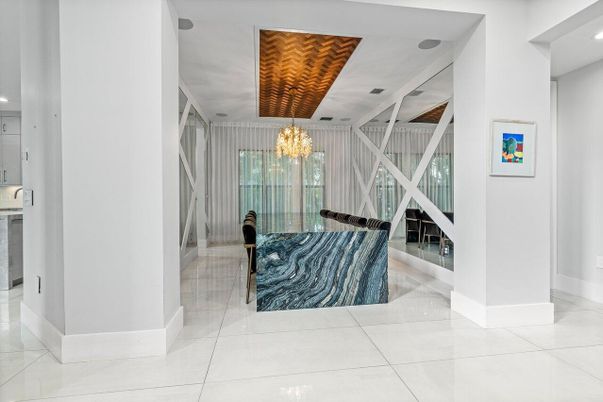 Chandelier, Interior, Recessed Lighting
