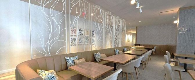 Dining room, Interior, Recessed Lighting