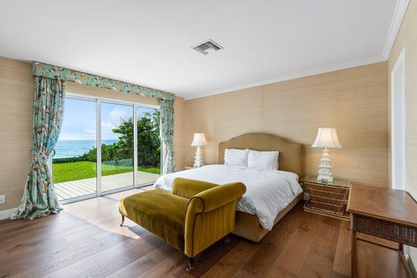 Bedroom, Interior, Water, Wood Texture Flooring