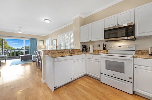 Dining room, Interior, Kitchen, Living room, Wood Texture Flooring